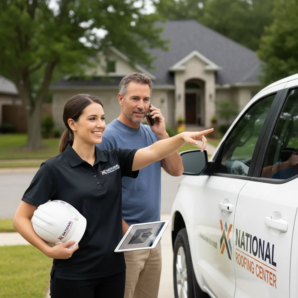 National Roofing Center customer support in Brick